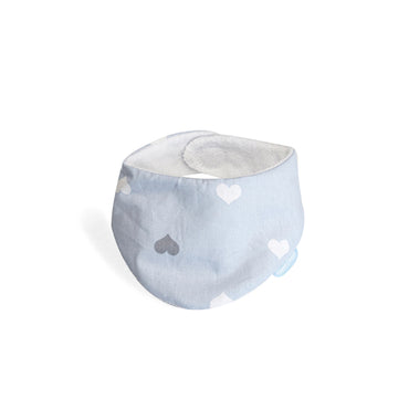 مريلة وشاح للأطفال حديثي الولادة من بيبي جيم باللون الأزرق