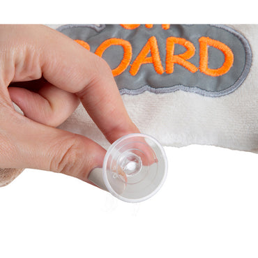 جهاز عاكس Babyjem "يوجد طفل في السيارة"، لون القهوة