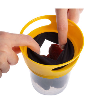 علبة وجبات خفيفة بيبي جيم بلون الخوخ