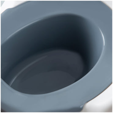 نونية بيبي جيم تونتون باللون الأبيض/الرمادي