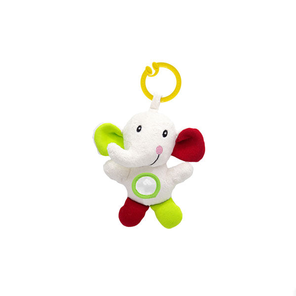 Babyjem Vibrating Baby Elephant Toy Red Green Ear – Beauty Box