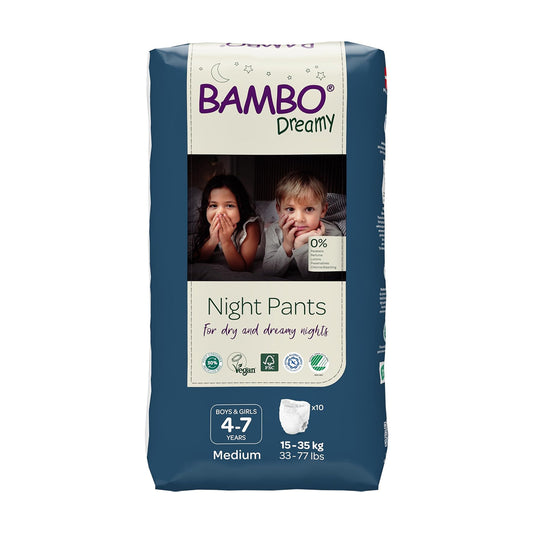 Bambo Dreamy Night Pants For Boys and Girls 10 Pants