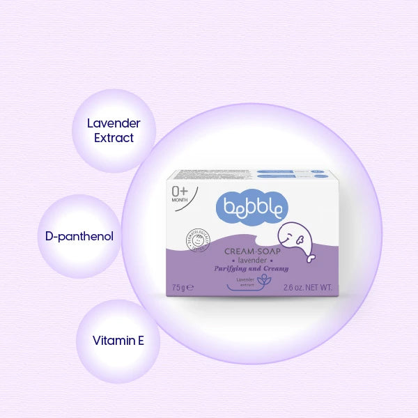 Bebble Cream - Soap Lavender 75g