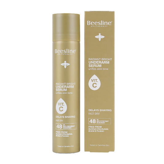 Beesline Radiant Bright Underarm Serum Delays Shaving 48hr 150ml