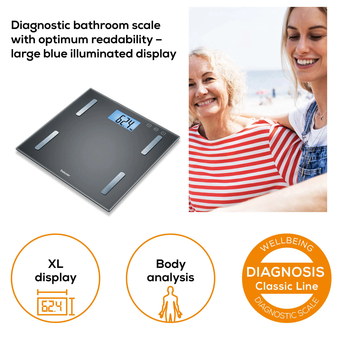 Beurer Diagonstic Bathroom Scale - BF 180