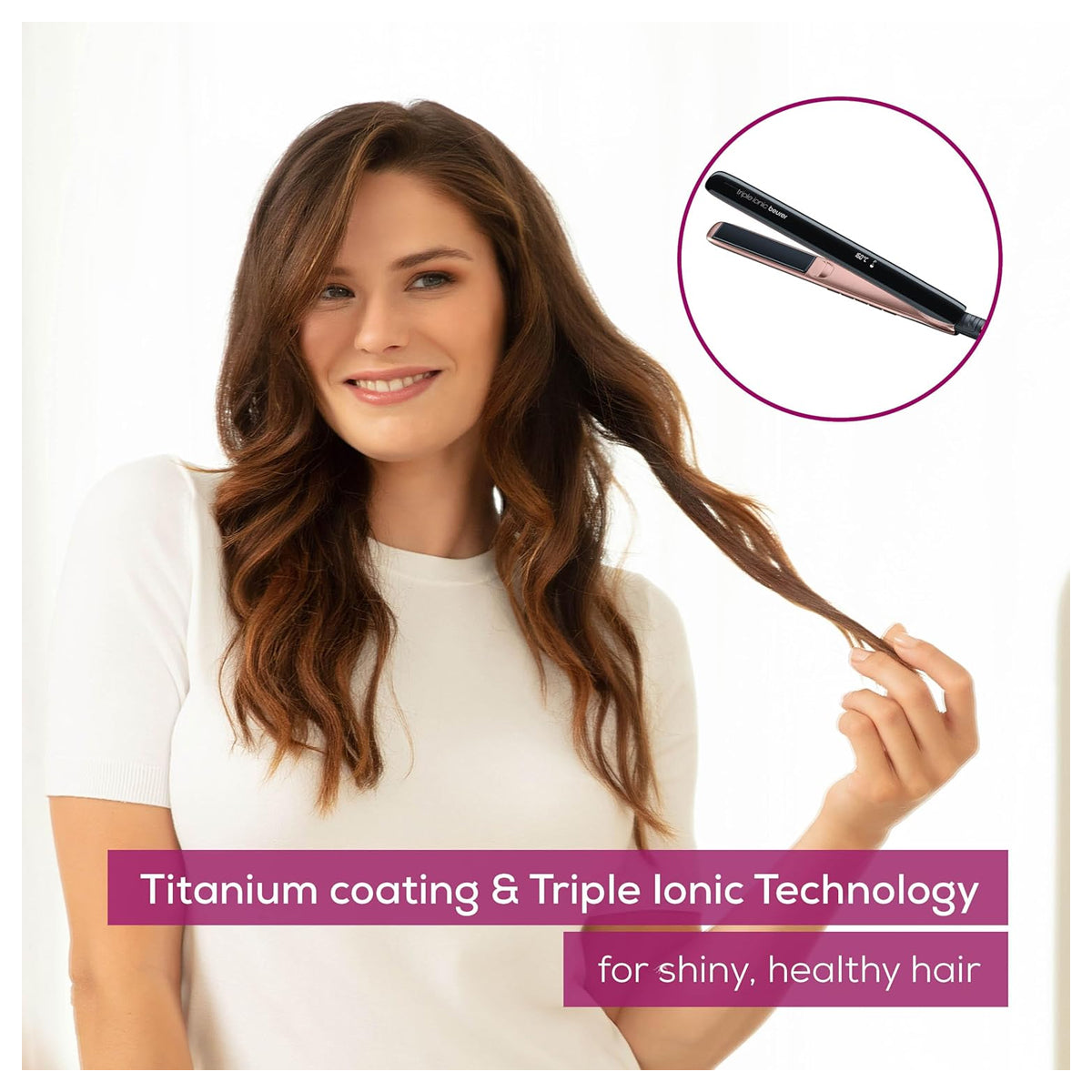 Beurer Hair Straightener - HS 80