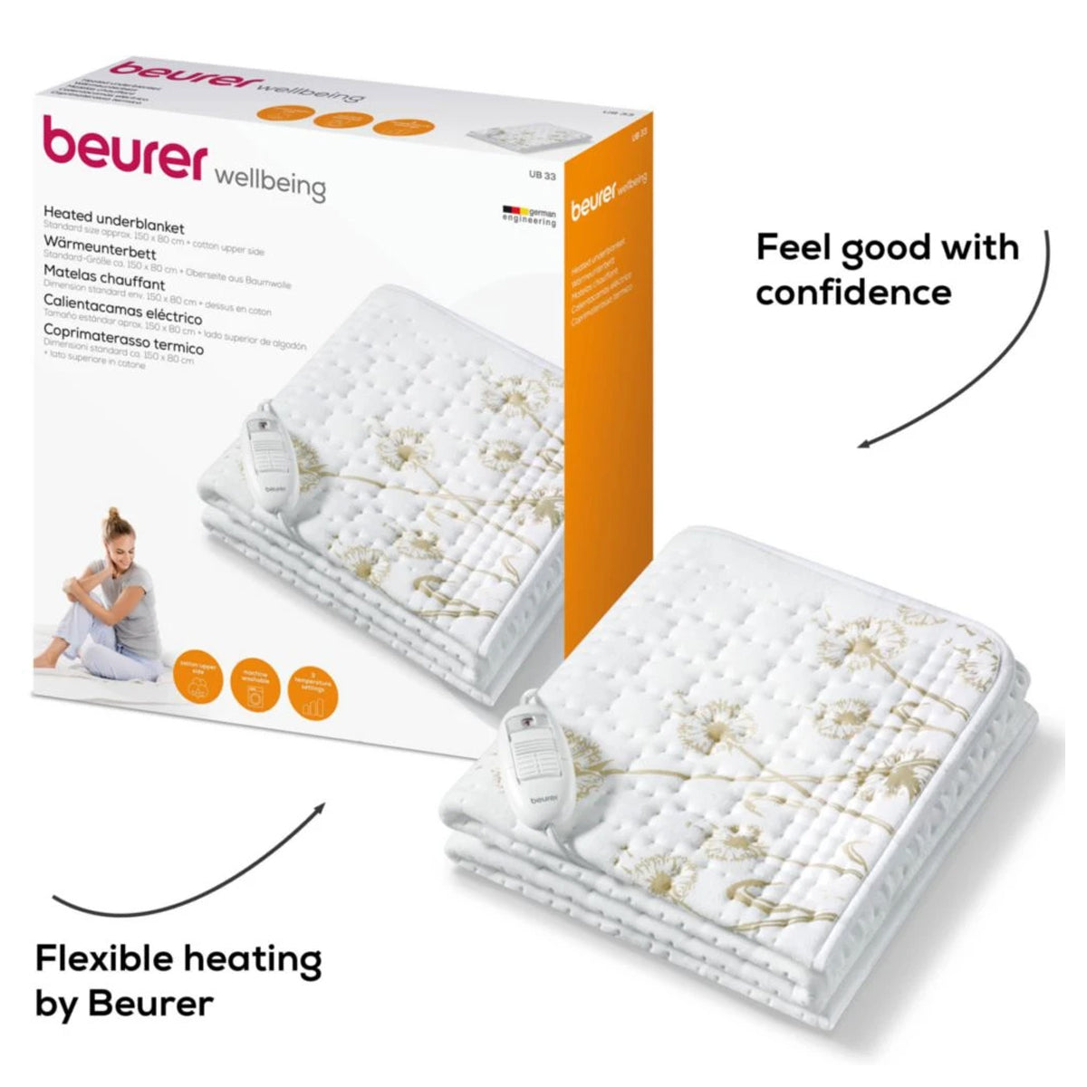 Beurer Heated Underblankets-UB 33