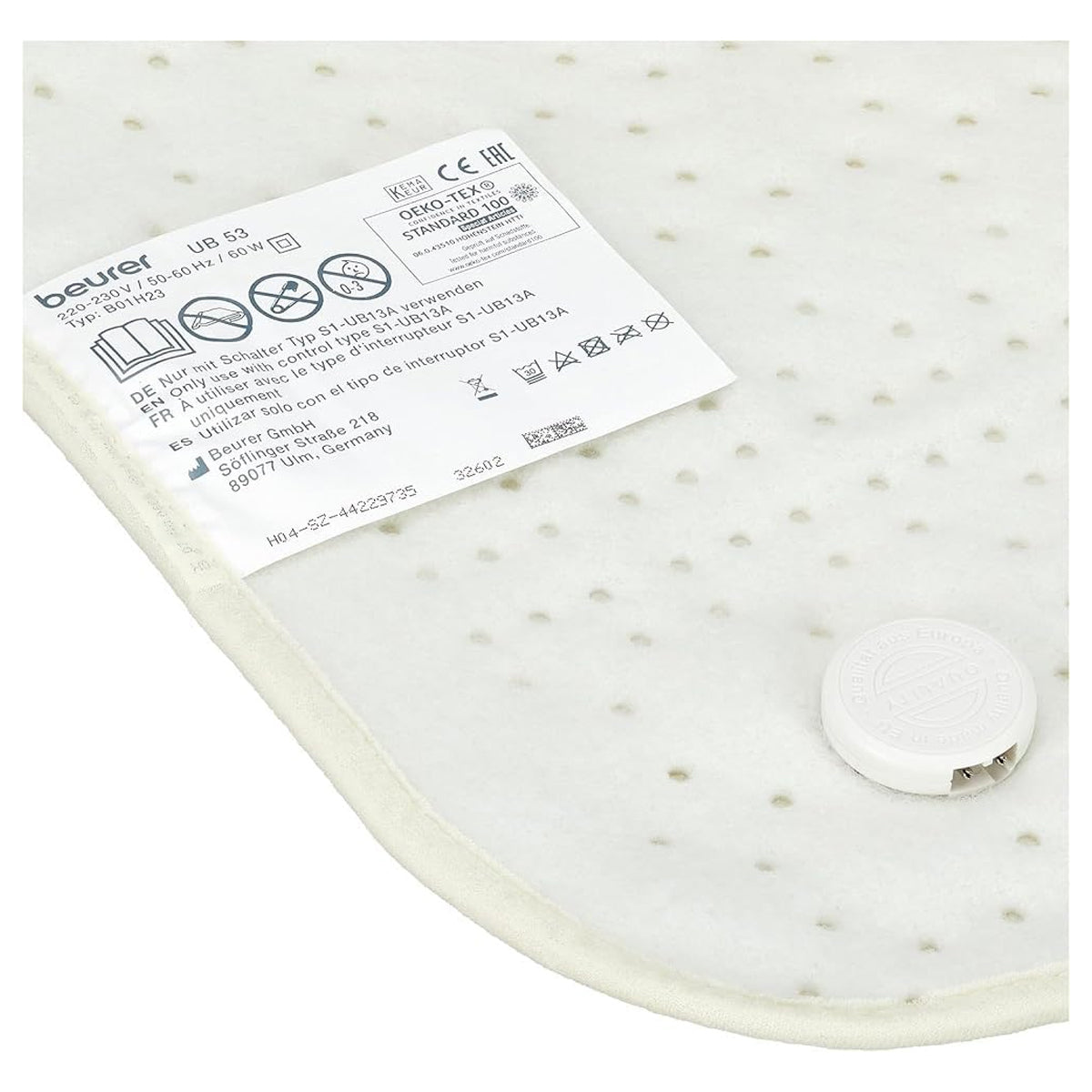 Beurer Heated Underblankets / Teddy Single - UB 53