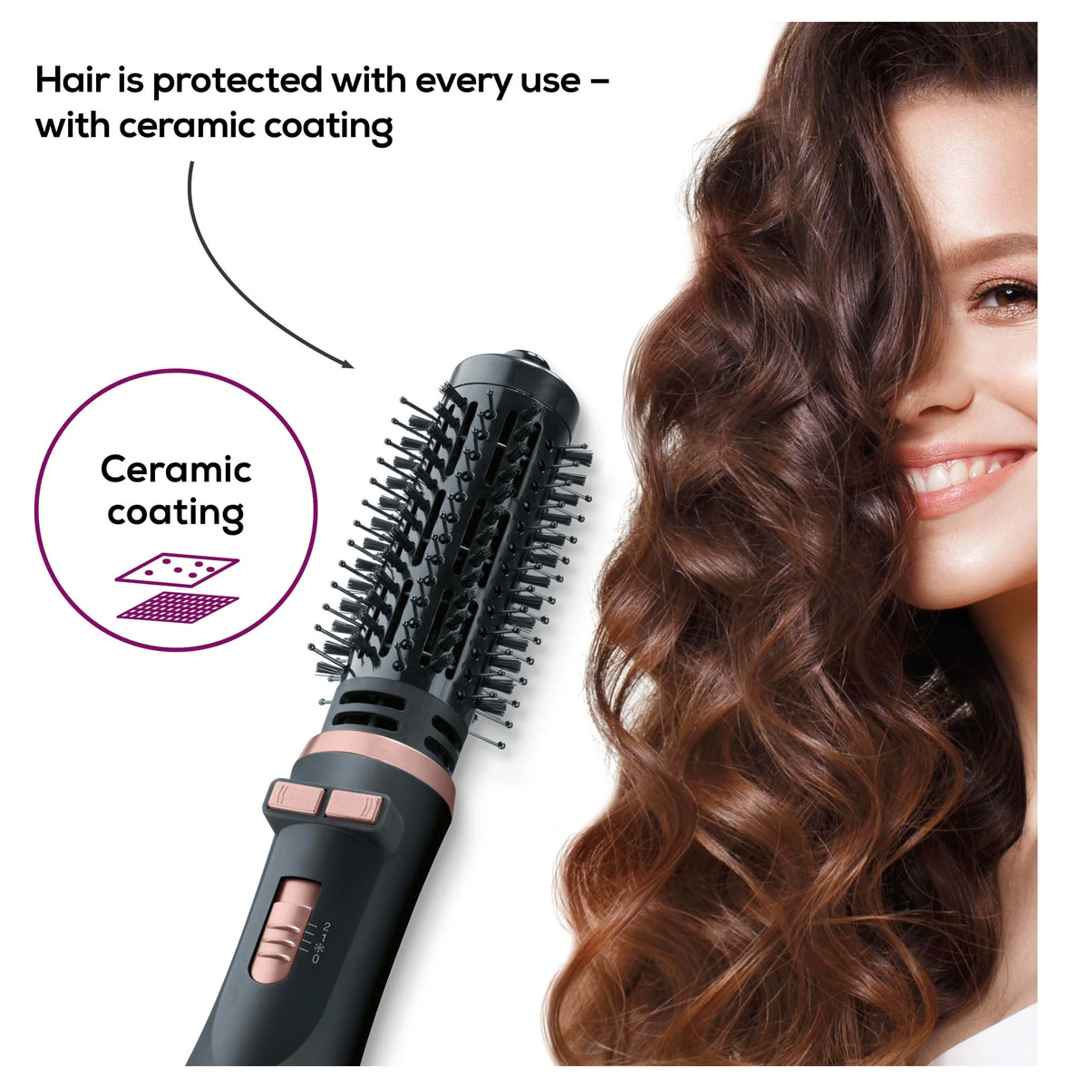 Beurer Roating Hot Air Brush - Ht 80