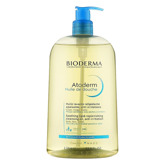 Bioderma Atoderm Ultra-nourishing Anti-irritation Cleansing Oil 1L