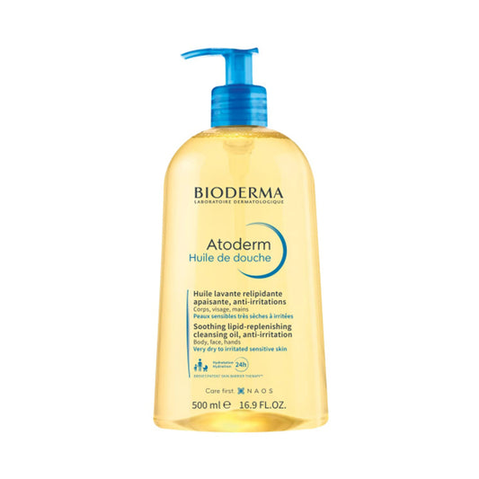 Bioderma Atoderm Ultra-nourishing Anti-irritation Cleansing Oil 500ml
