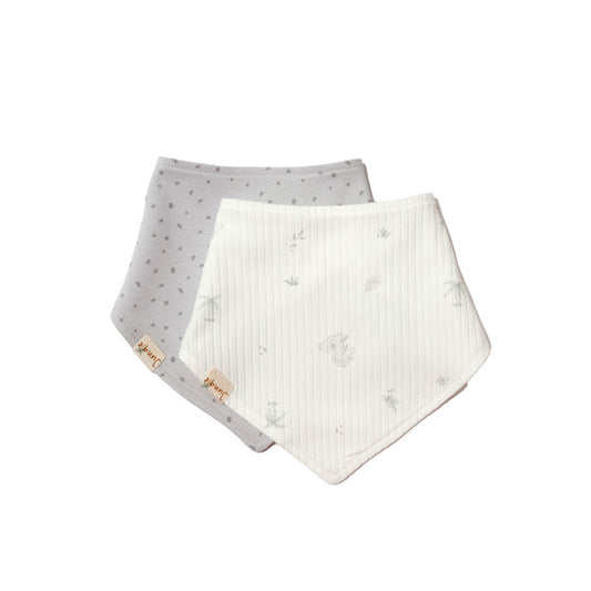 Biorganic Koala Jumper Bib 2 Pieces (Size 0-18)