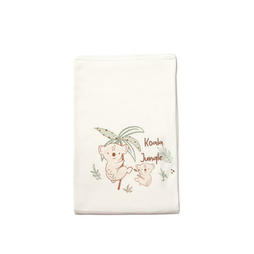 بطانية غابة كوالا عضوية (مقاس 85*90) 0-18 شهرًا