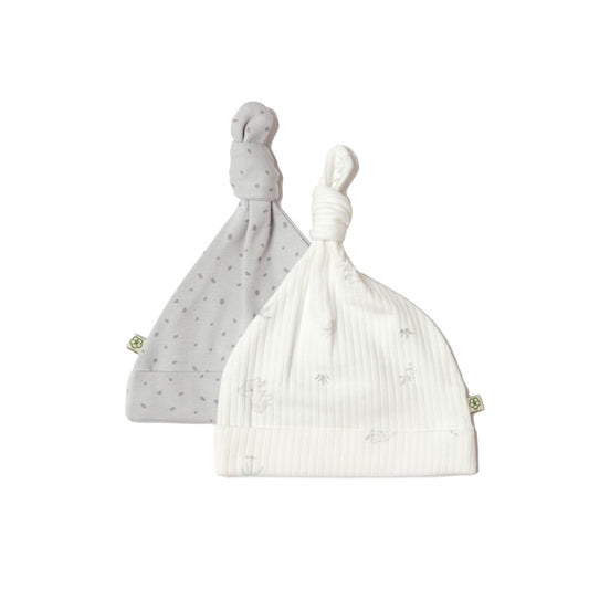 Biorganic Koala Jungle Hat 2 Pieces (Size 0-6)