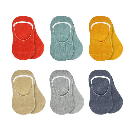 Bistyle 6-pairs Baby Ballerina (0-6 M) Colored