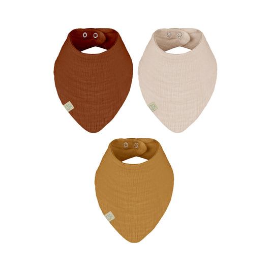 Bistyle Organic Muslin Baby Scarf (0-24 M) Colored