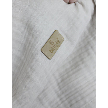 Bistyle Organic Muslin 4 Layers Blanket (120x120 Cm) Mocha