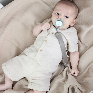 Bistyle Organic Muslin 4 Layers Blanket 120x120cm Brown