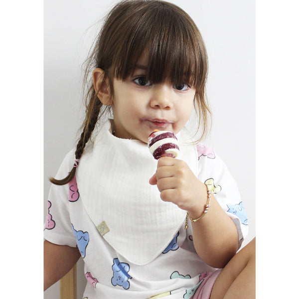 Bistyle Organic Muslin Baby Scarf (0-24 M) Light