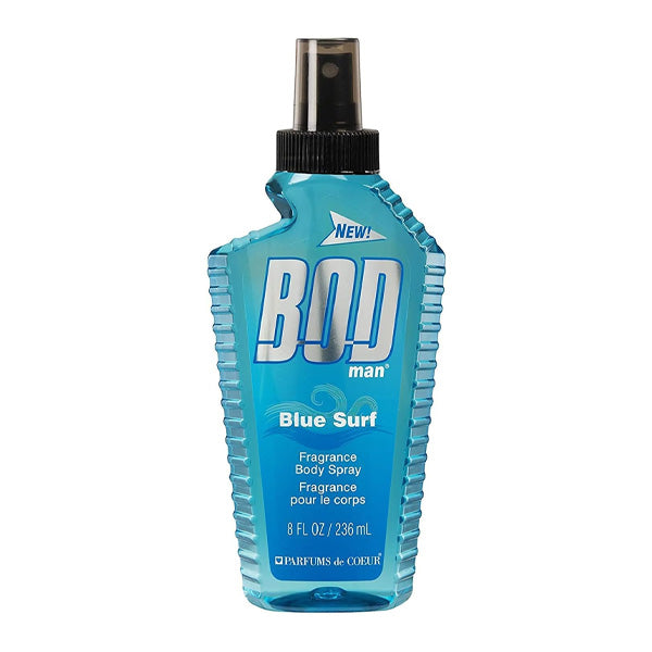 Bod Man Fragrance Blue Surt Body Spray 236ml – Beauty Box