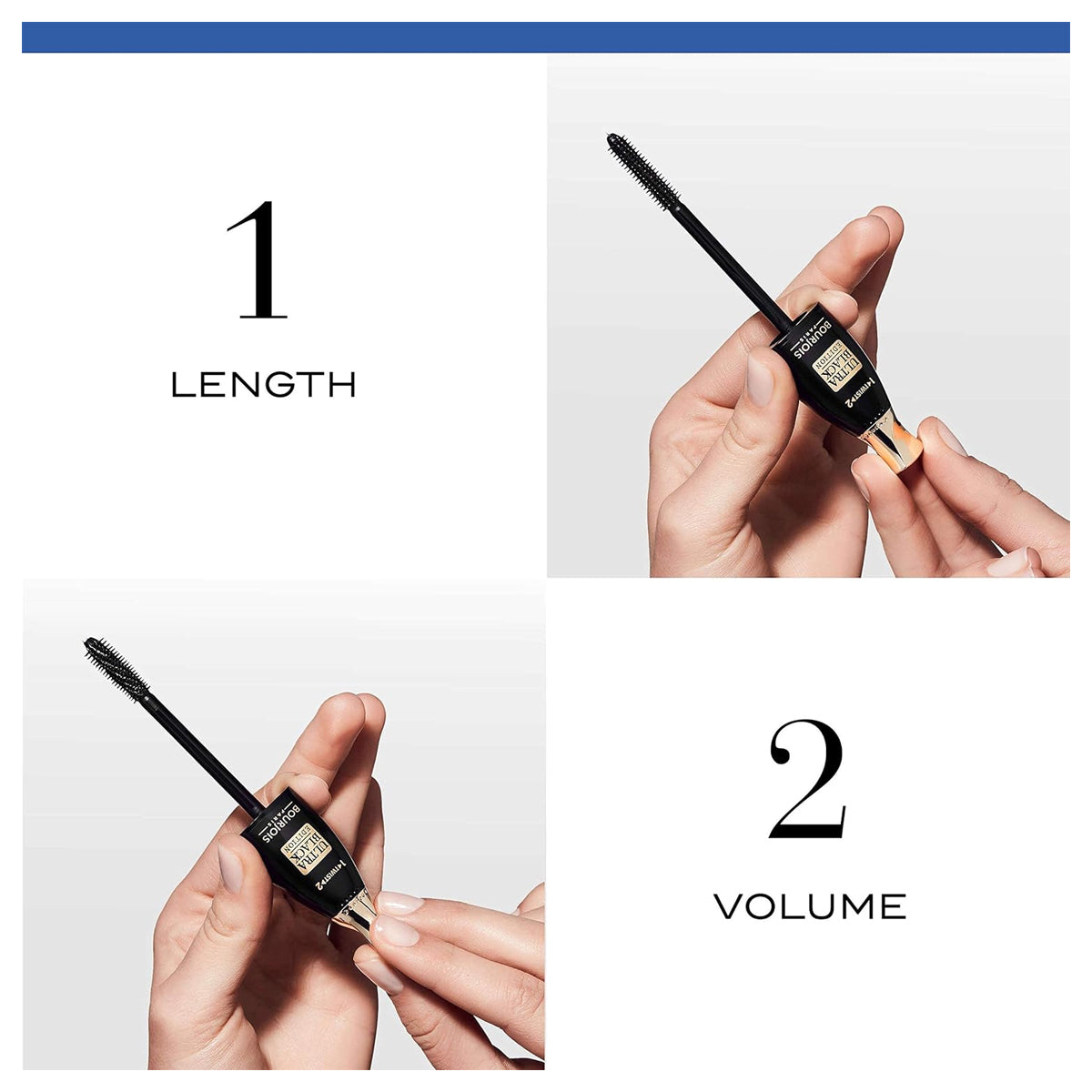 Bourjois Twist Up The Volume Mascara (Ultra Black)