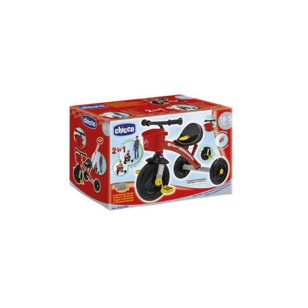 CHICCO DUCATI TRIKE U/GO WITH PUSH MAMA