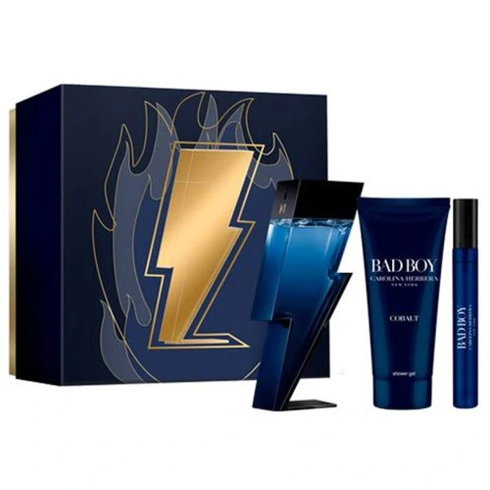 Carolina Herrera Bad Boy Cobalt Edp100ml+sg 100ml+mgs10 Hd22