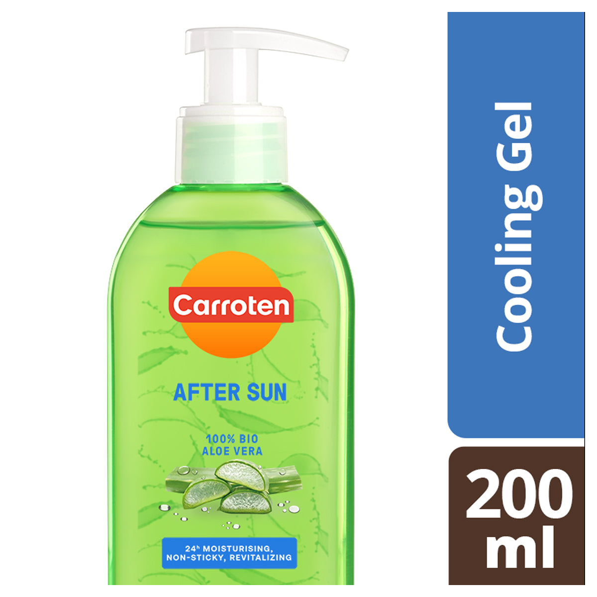 Carroten After-Sun Cooling Gel with Bio Aloe Vera 200ml