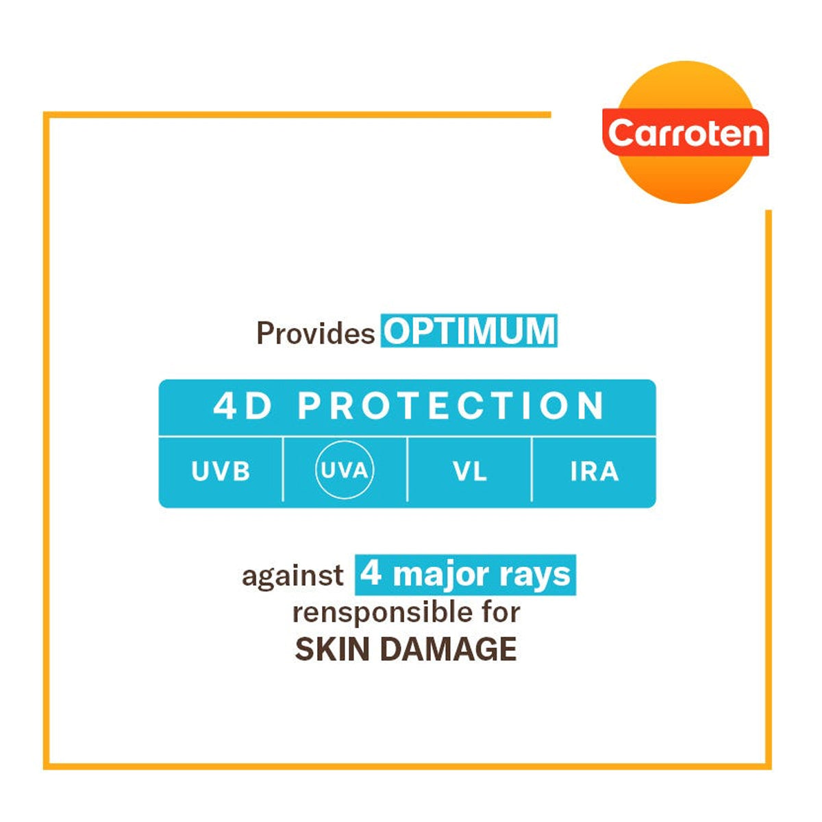 Carroten Kids Suncare Face & Body Milk 4D Protection SPF50 270ml