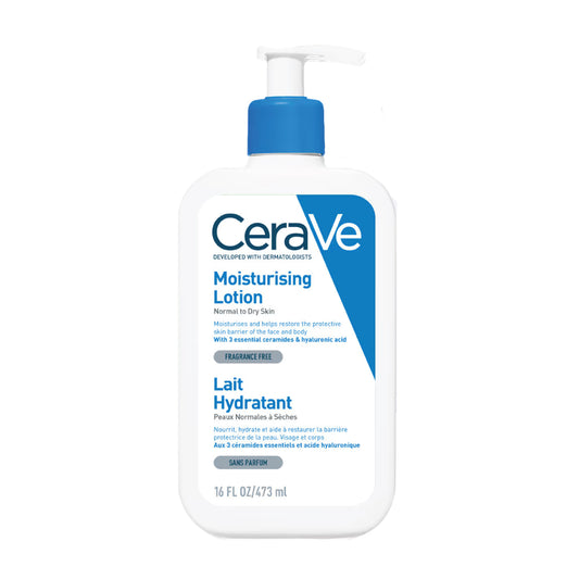 Cerave Moisturizing Lotion for Normal to Dry Skin with Hyaluronic Acid 473ml