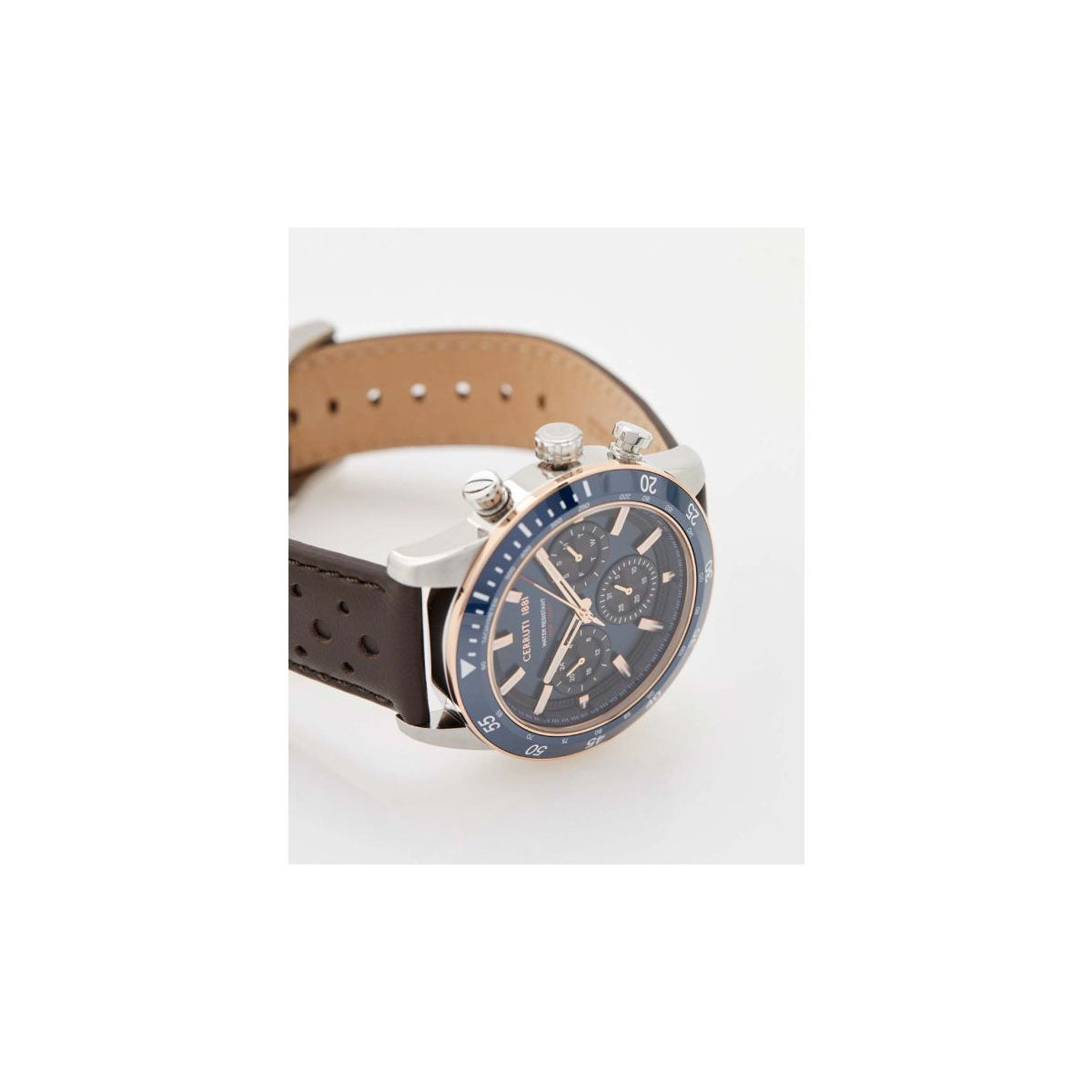 Cerruti 1881 CIWGF0007601 Turchino Men's Watch 44mm Brown