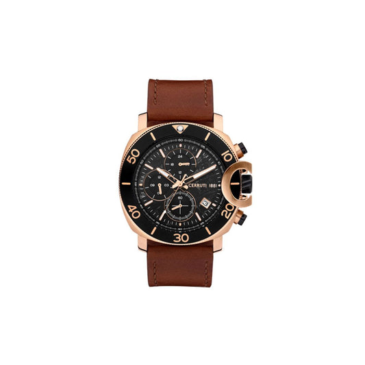 Cerruti 1881 CIWGF2224503 Positano Men's Watch 47mm Brown