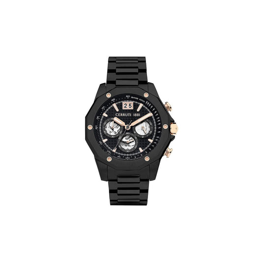 Cerruti 1881 CIWGI2207402 Men’s Watch 45mm Black