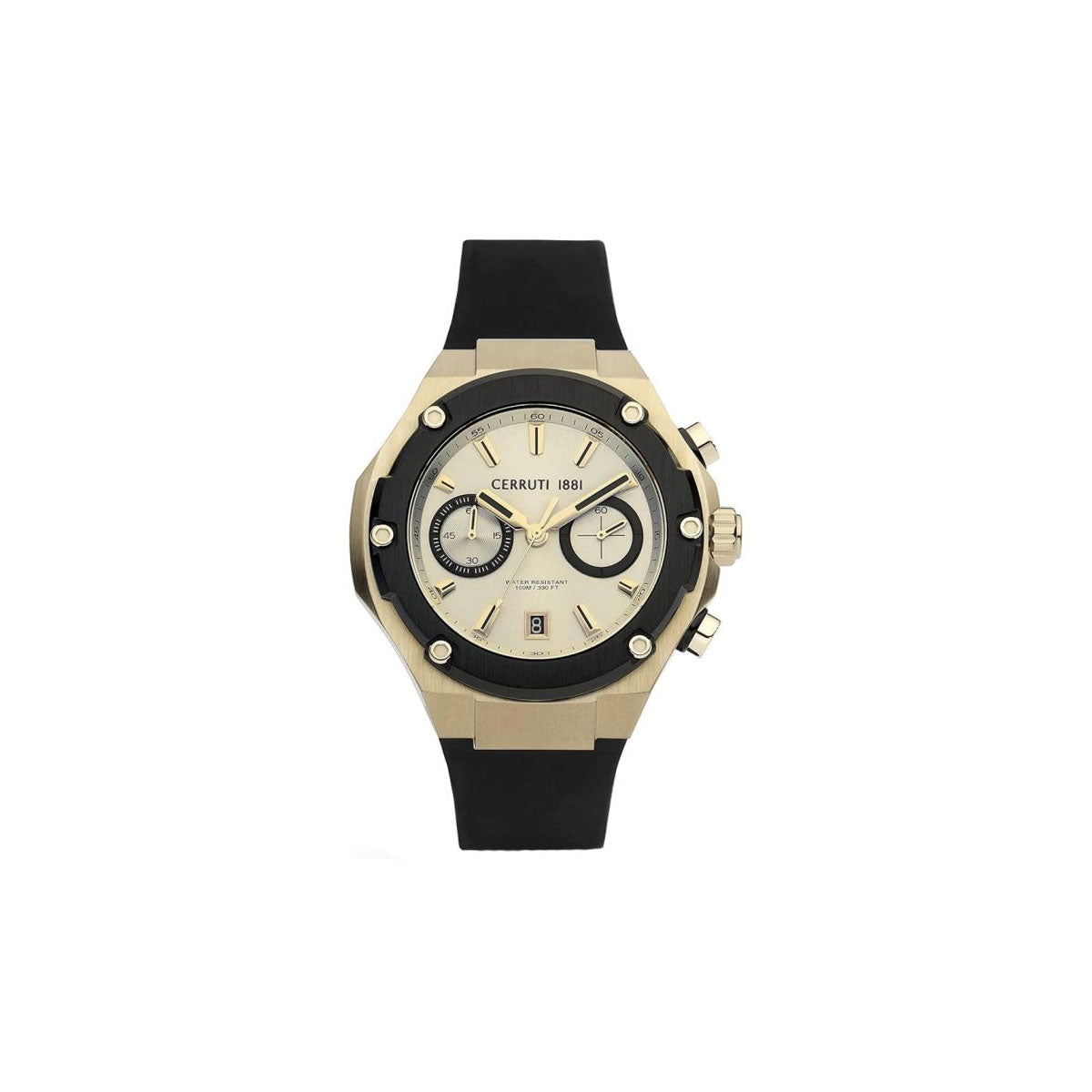 Cerruti 1881 CIWGO2206103 Men's Watch 55 Mm Black