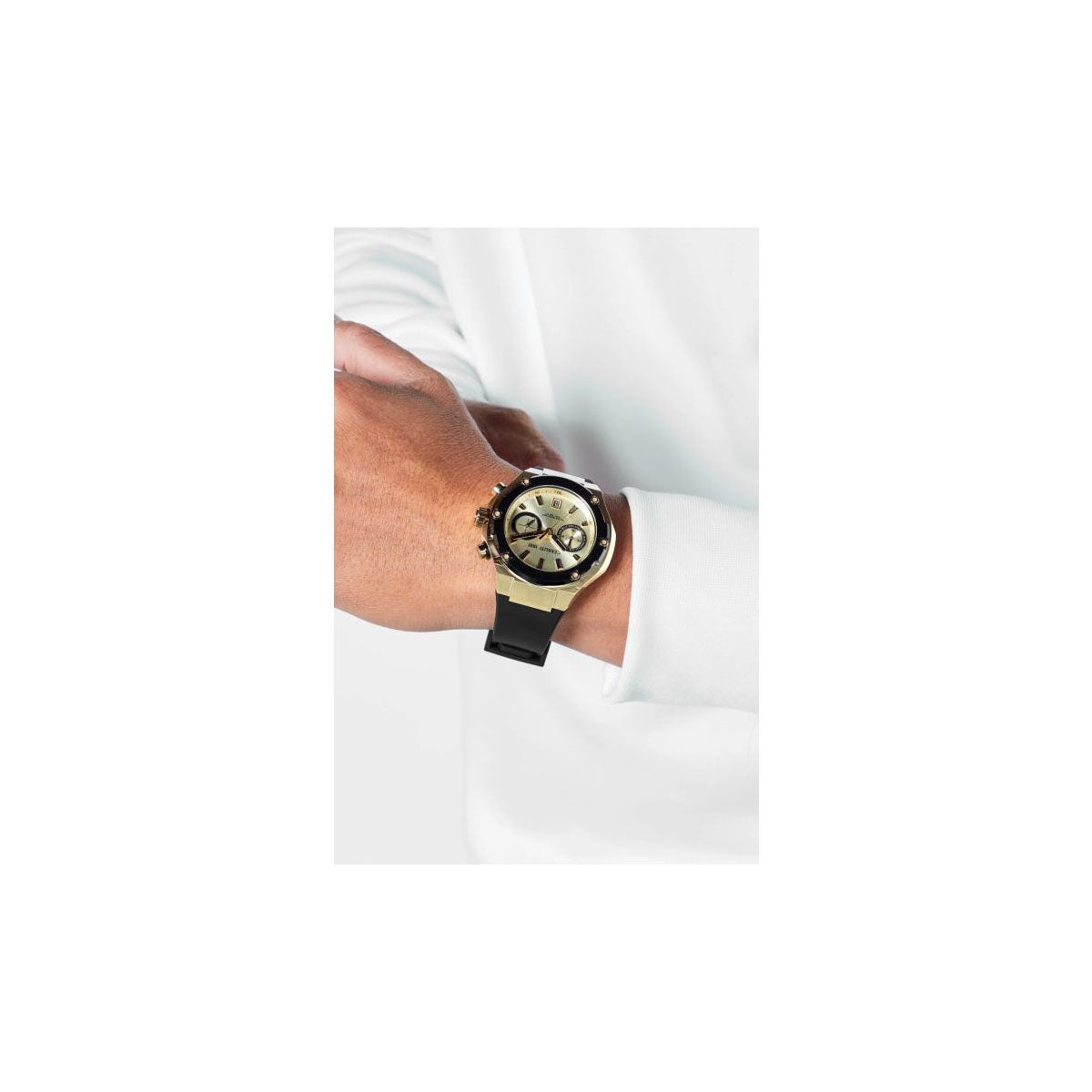 Cerruti 1881 CIWGO2206103 Men's Watch 55 Mm Black