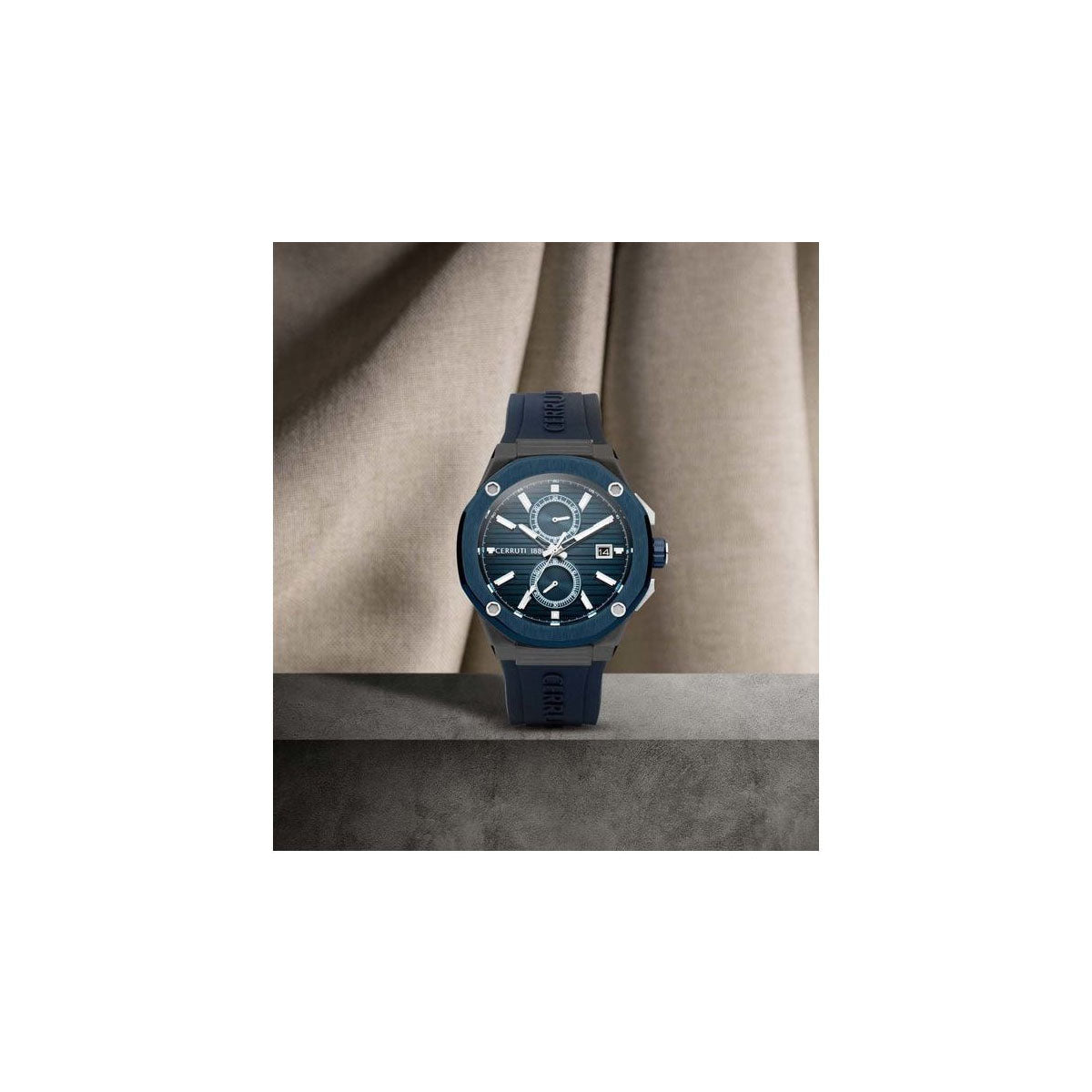 Cerruti 1881 CIWGQ0006902 Razzuolo Men's Watch 46mm Blue