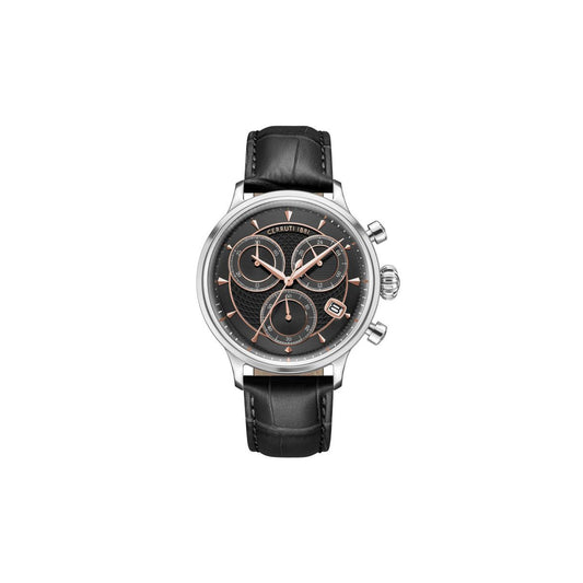 Cerruti 1881 Ciwgc0073301 Men’s Watch 40mm Black