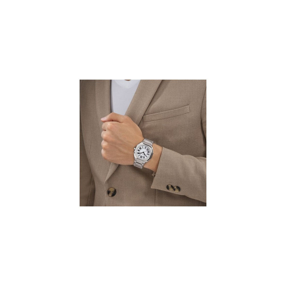 Cerruti 1881 Ciwgh0042601 Men’s Watch 42mm Silver