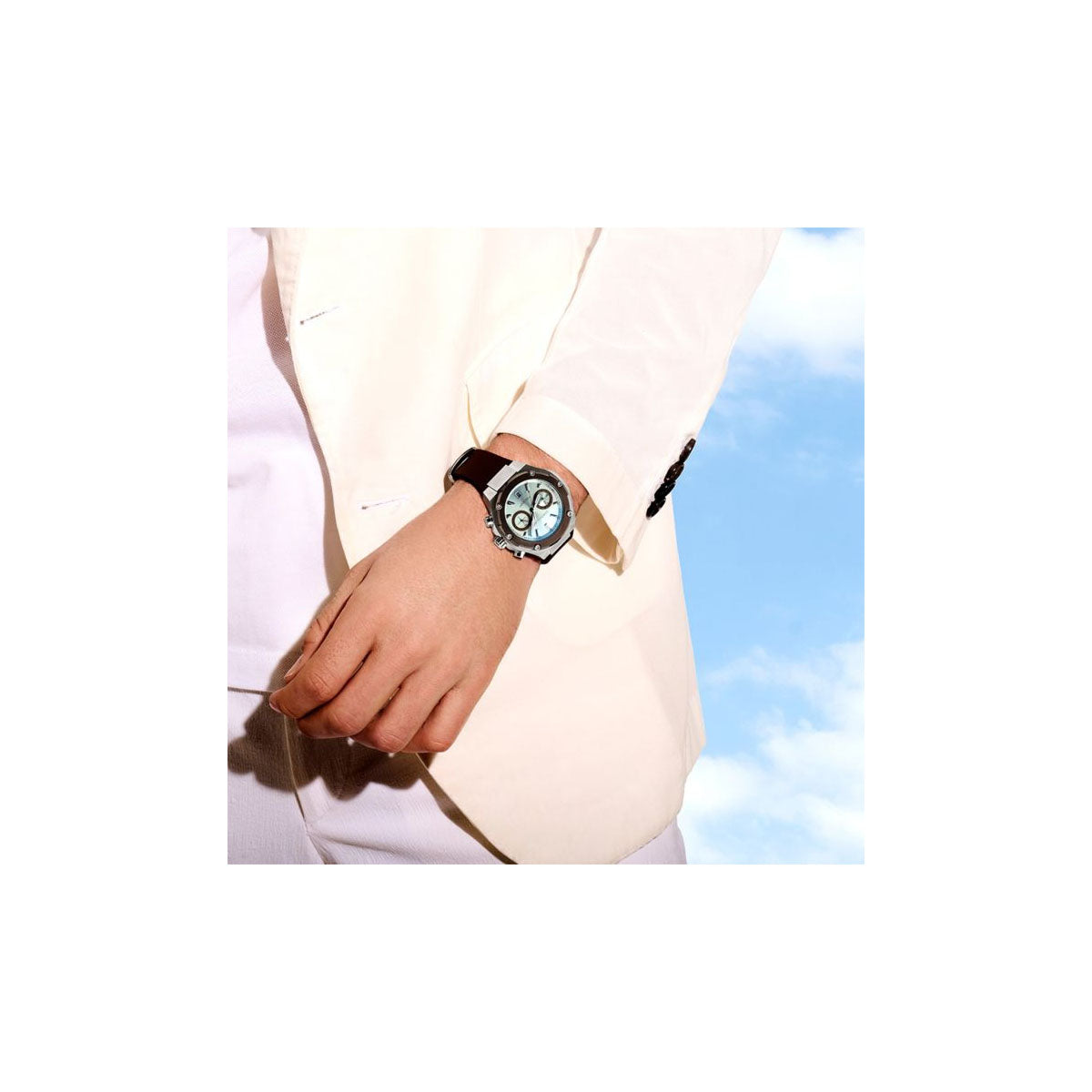 Cerruti 1881 Ciwgo2206101 Men's Watch 55 Mm Brown