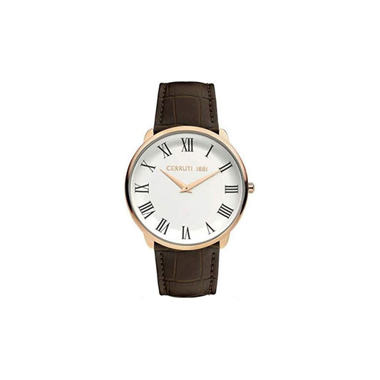 Cerruti 1881 Crwa24510 Men's Watch Brown