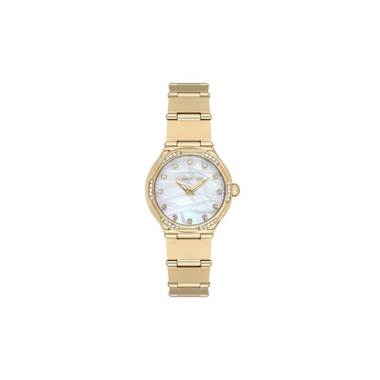 Cerruti Rendinara Crm35504 Women's Watch 30mm Gold