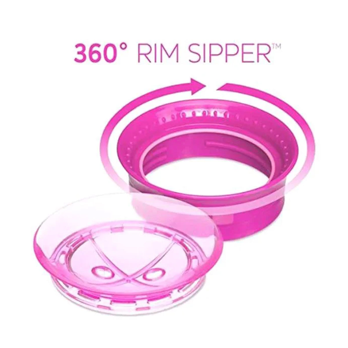 Chicco 360 Perfect Cup 12m+ Girl Pack2