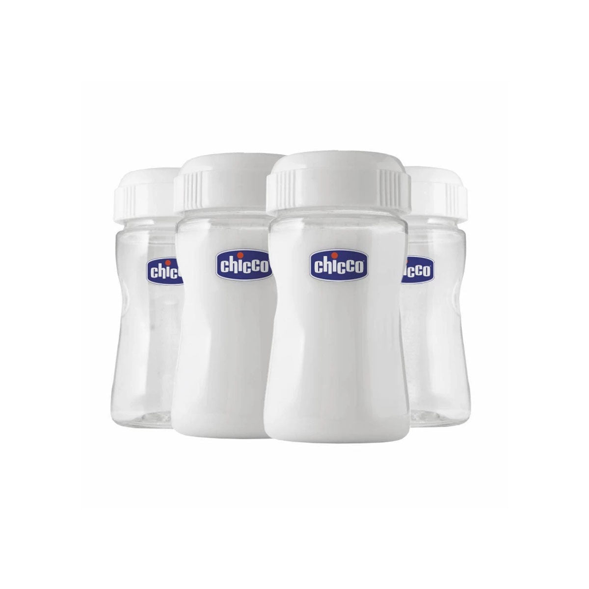 Chicco Natural Feeling Milk Containers (4 Pieces)