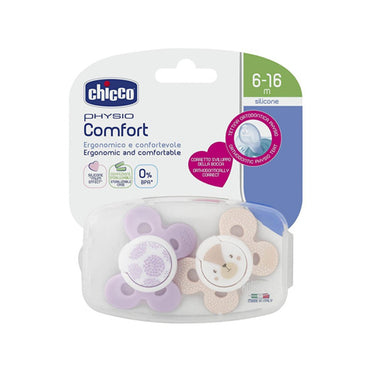 Chicco Soother Ph. Comfort Girl Sil 2pc