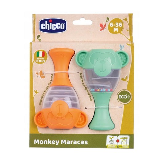 Chicco Toy Eco+ Monkeys Maracas