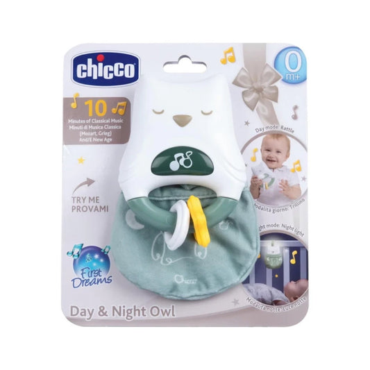Chicco Toy FD Day And Night Owl Rattle