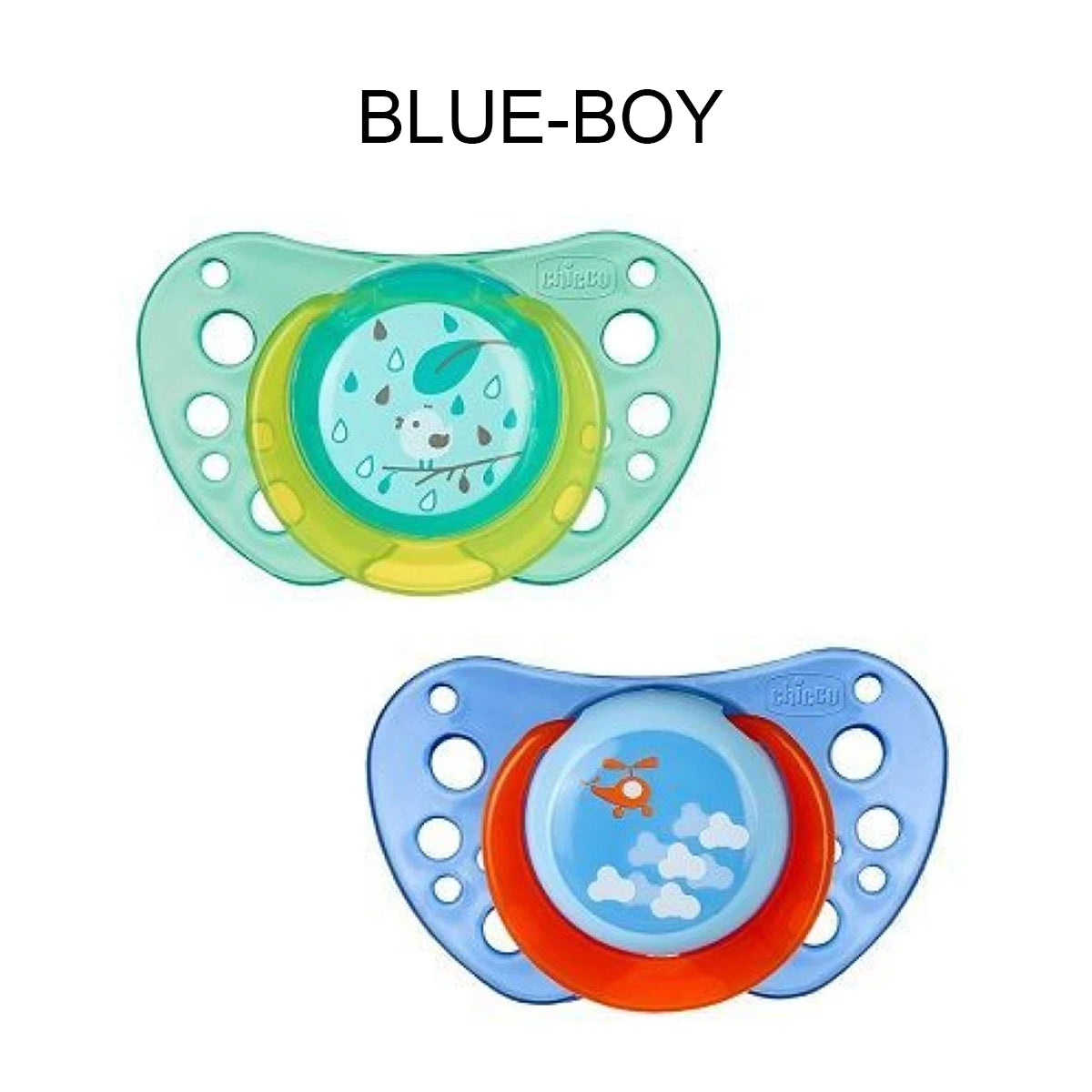 Chicco Silicone Physio Air Soothers 2 pcs, +12 Months