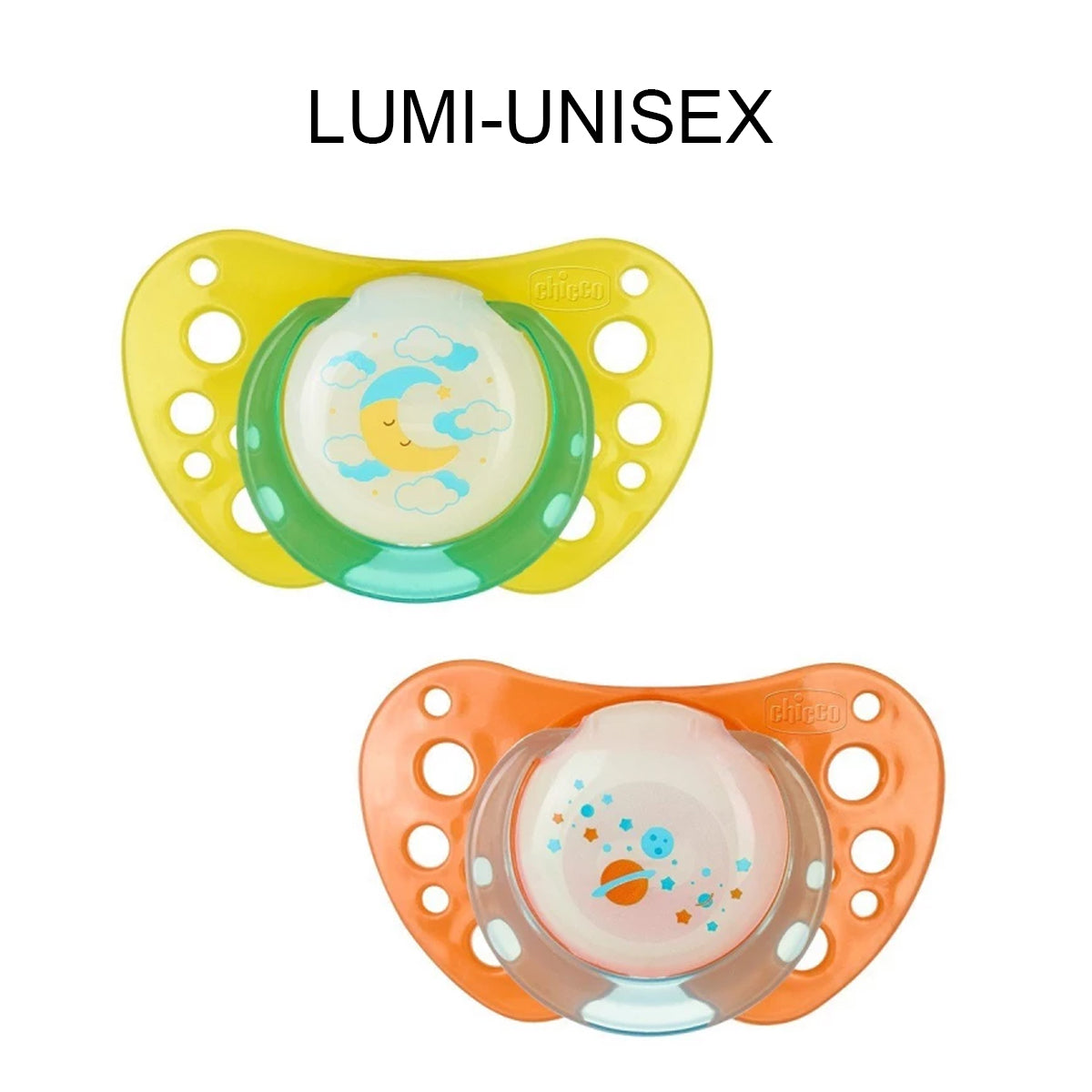 Chicco Silicone Physio Air Soothers 2 pcs, +12 Months