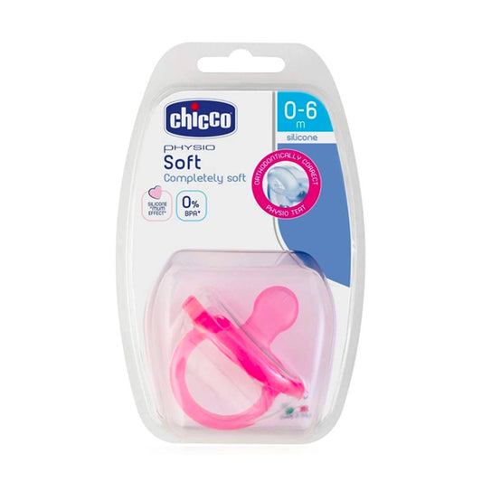 Chicco Soother Physio Soft Pink 0-6m 1pc