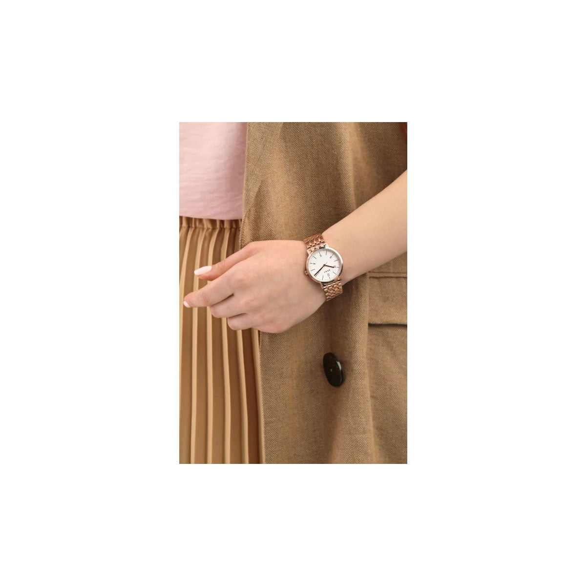 DKNY NY2504 Minetta Women’s Watch 36mm Rose Gold